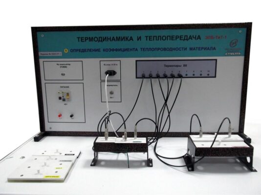 Типовой комплект учебного оборудования «Определение коэффициента теплопроводности материала»